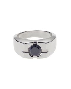 Ring mit einem schwarzen Diamant 1,75ct