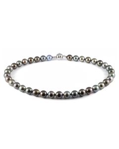 Tahitian pearl necklace  37 pearls 47 cm length